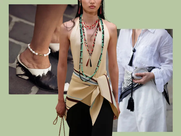 Shells, Beads, and Pearls Are Defining Summer Jewelry Styling