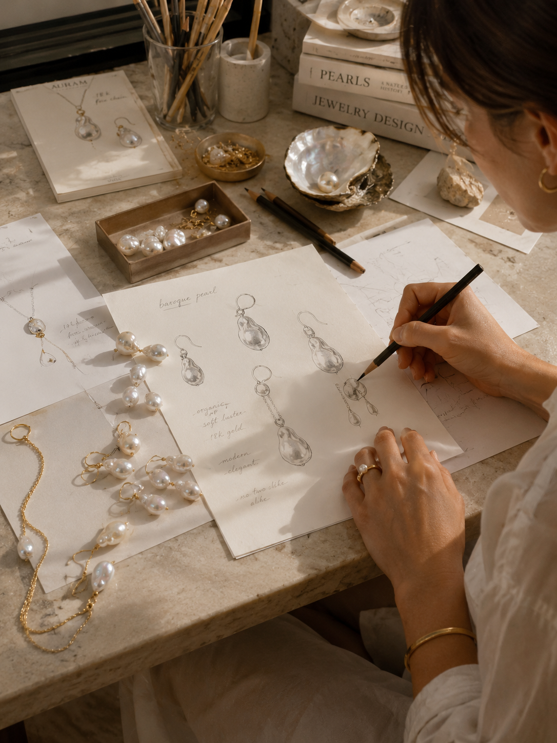 How to Style Baroque Pearls Without Looking Old-Fashioned