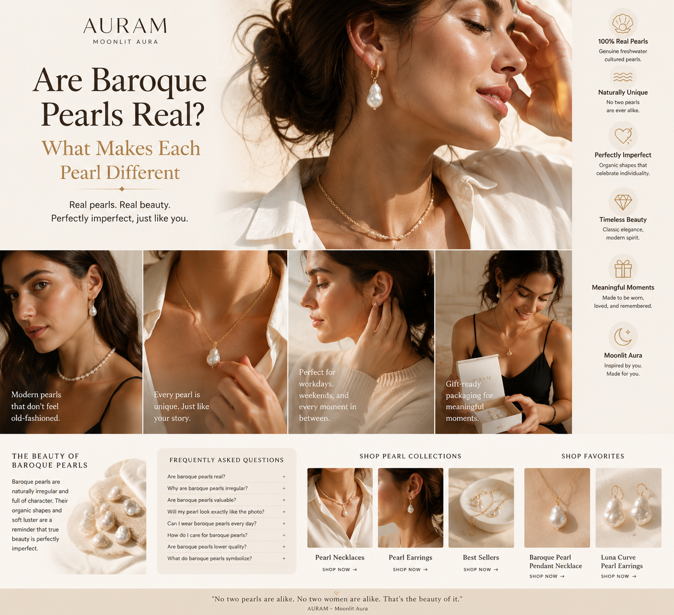 Are Baroque Pearls Real? What Makes Each Pearl Different